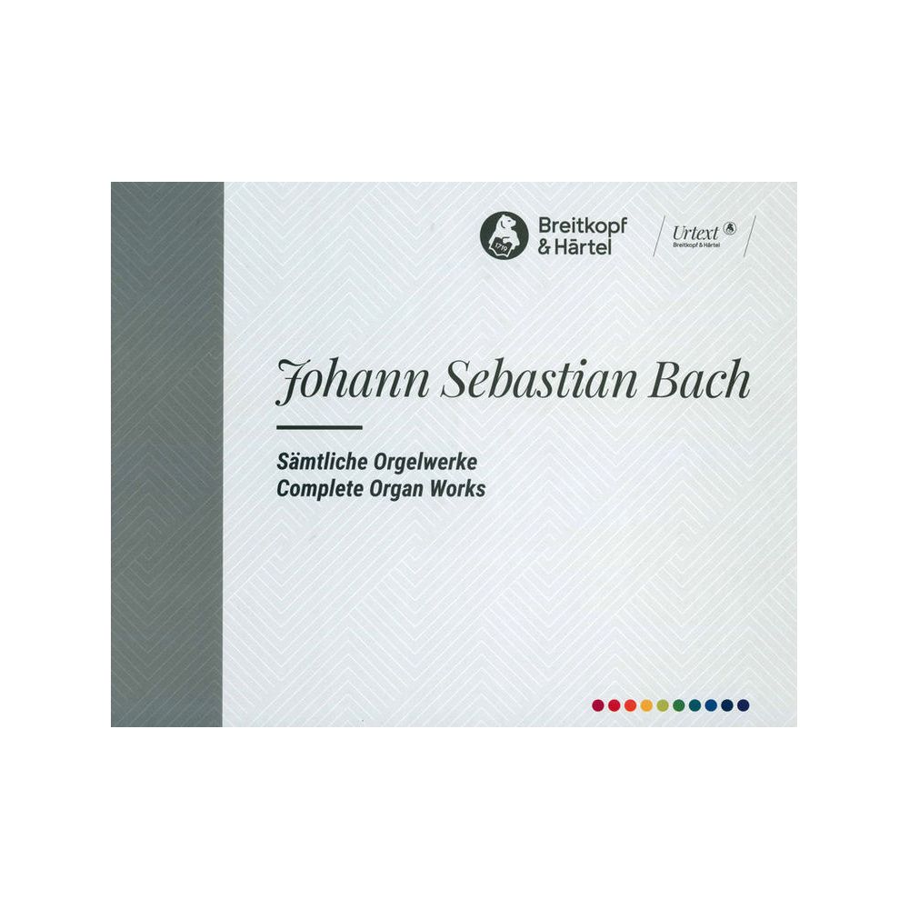 Breitkopf & Härtel Bach Sämtliche Orgelwerke – Thomann Ireland