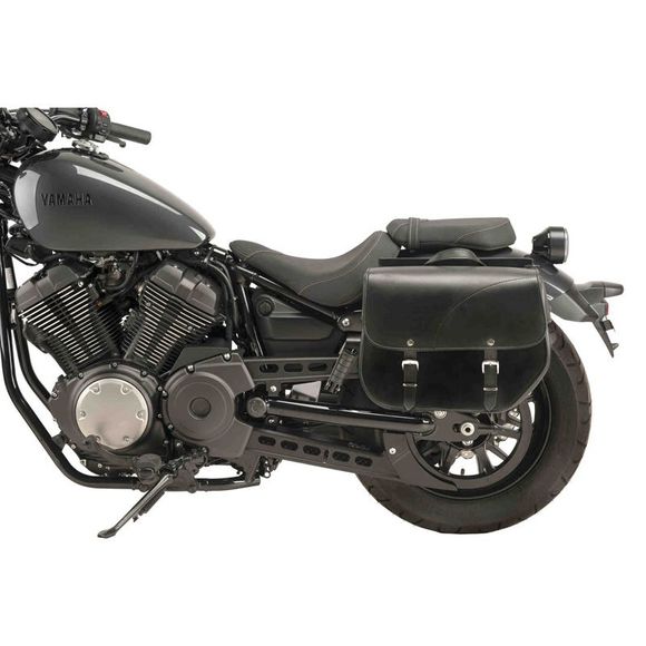 CustomAcces SANT LOUIS saddlebags WITH UNIVERSAL SUPPORT (2 x 15 liters) Universal - BlackRef: APS003N