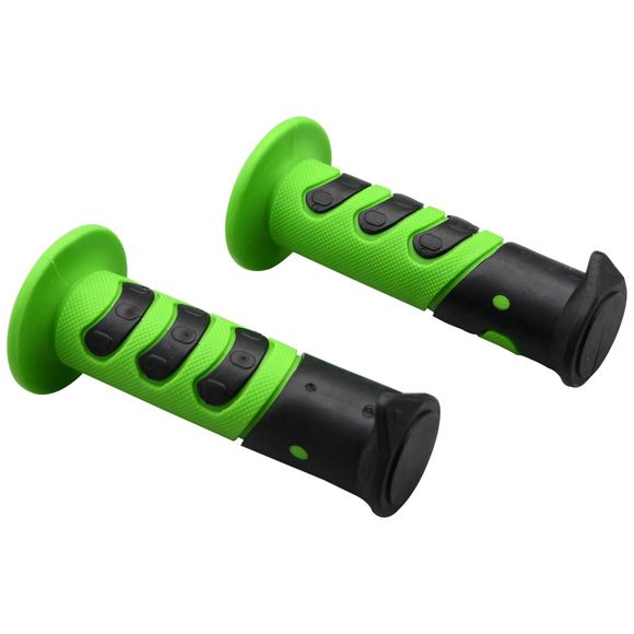Bike It MX Comp Universal Handlebar Grips - GreenRef: BIK0892
