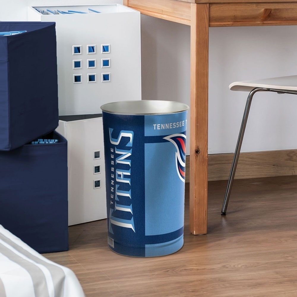 Tennessee Titans WinCraft Metal NFL Wastebasket
