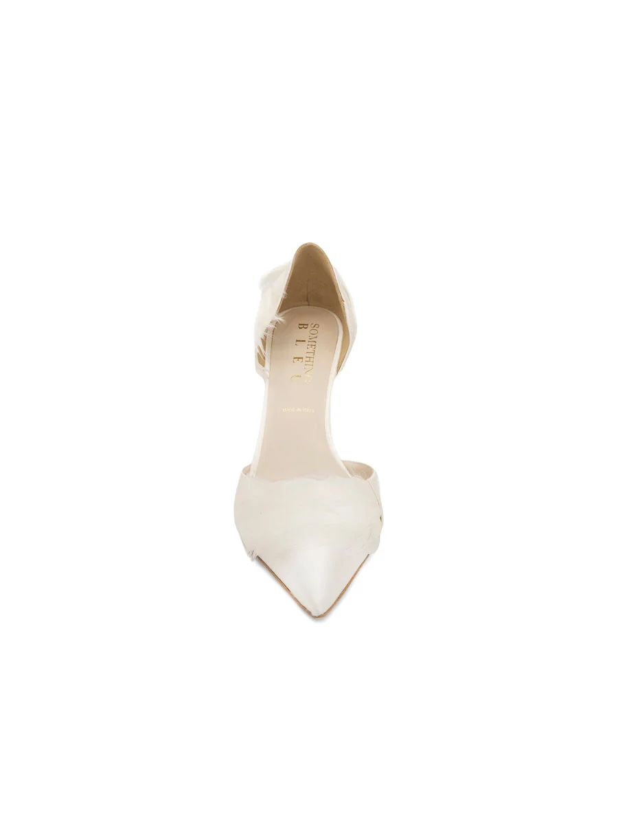 Sofia d'Orsay Feather Heel