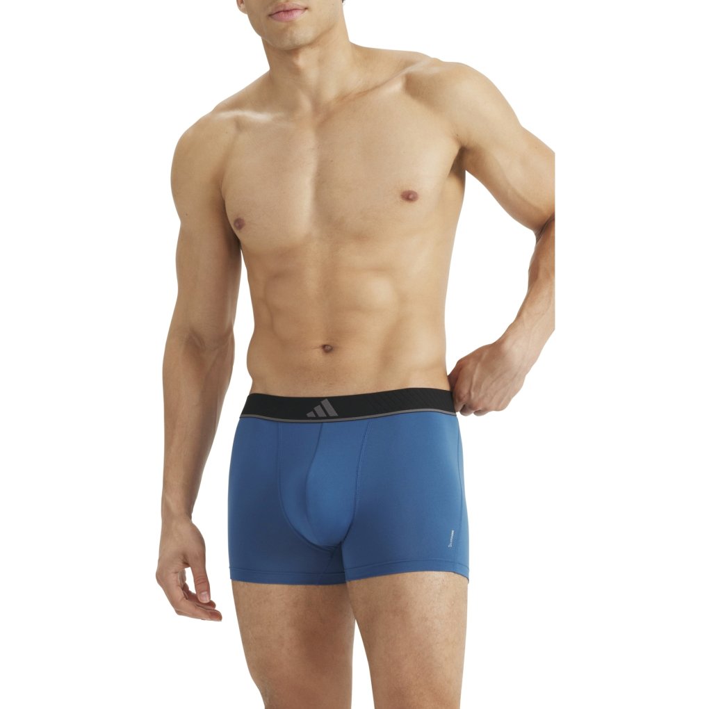 adidas Sports Underwear Active Micro Flex Eco Trunk Men - 3 Pack - 915 assorted