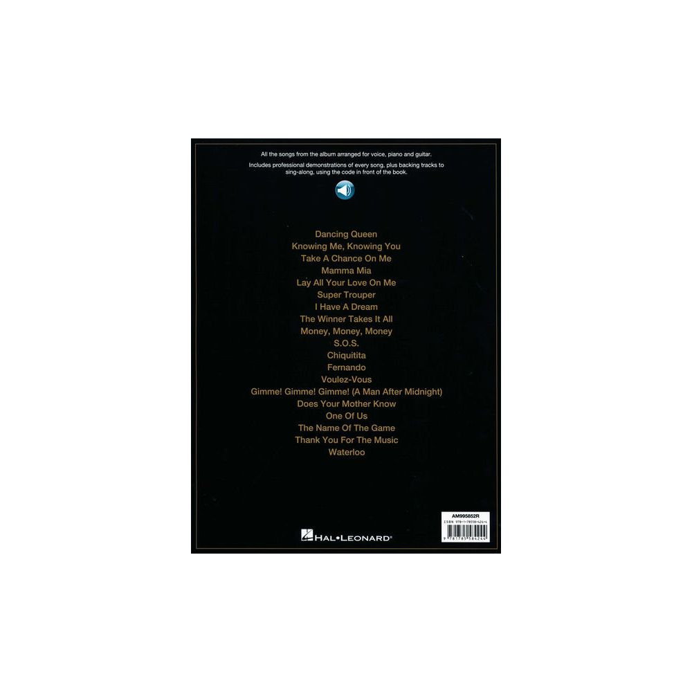 Wise Publications Abba Gold – Thomann Ireland