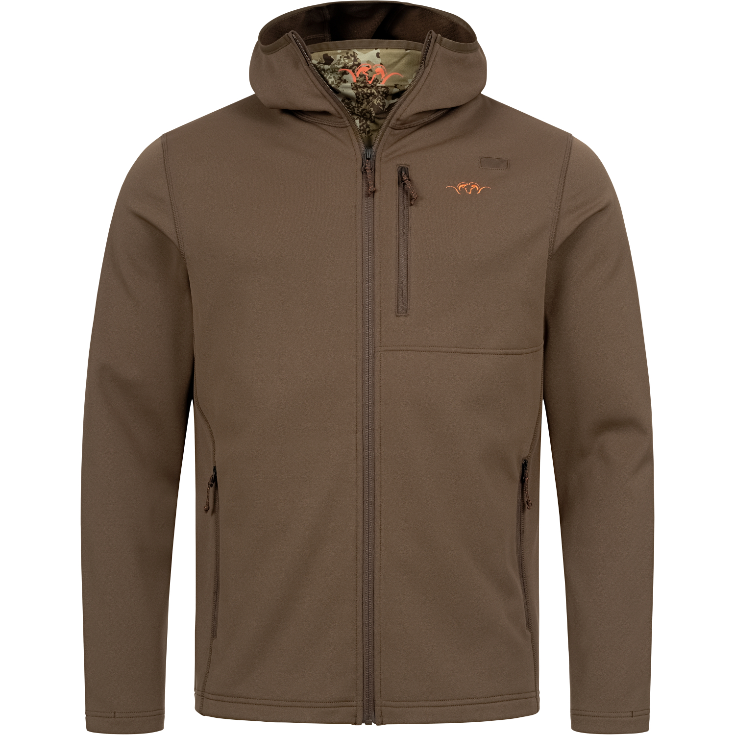 Drain FZ Hoody Men (Dark Brown)