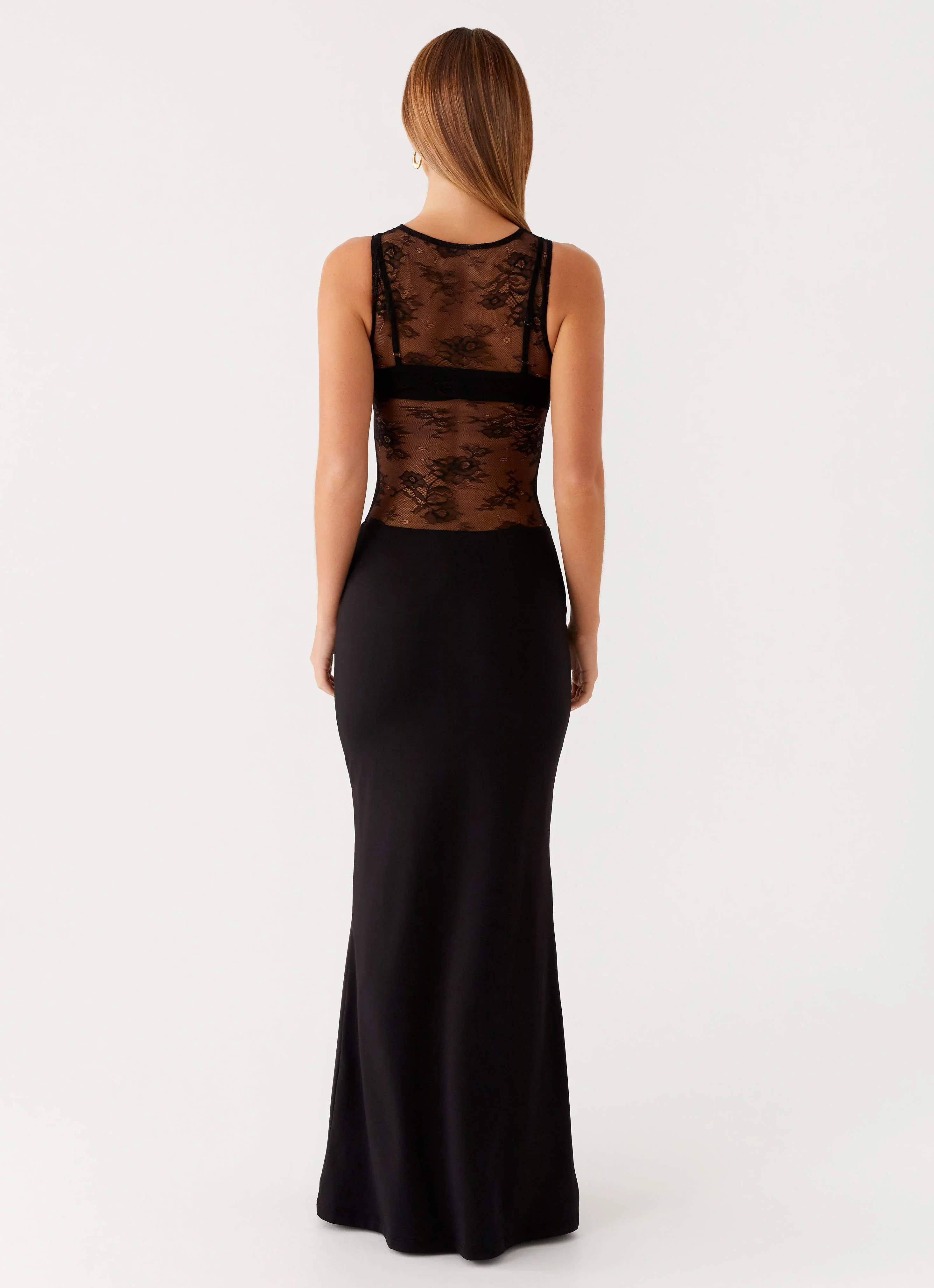 Imperial Maxi Dress - Black