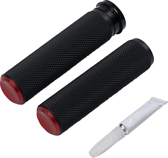 Arlen ness Knurled Handlebar GripsRef: ANS00495A / 06302597