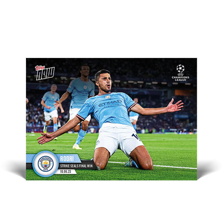 Topps UK - Strike seals final win - UCL TOPPS NOW® Card #119