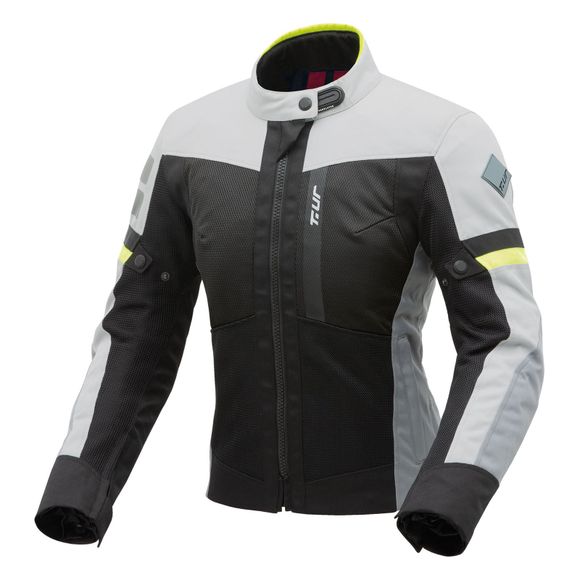 T.UR ETNA Motorcycle Jacket - Black / GrayRef: TUR0017