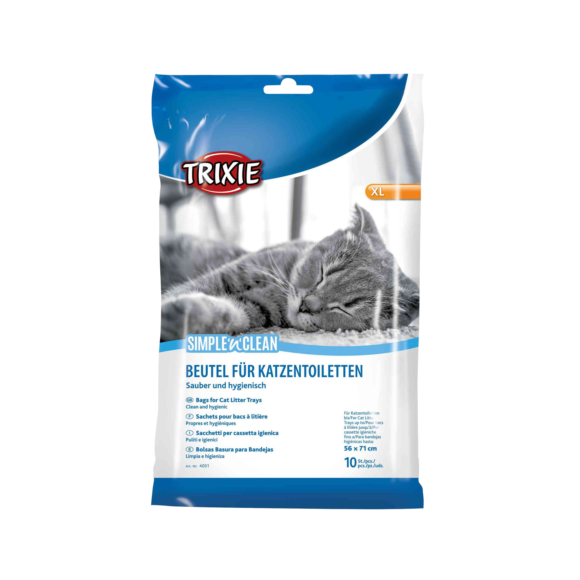 Trixie Simple 'n' Clean Cat Litter Bags - XL - 10 bags