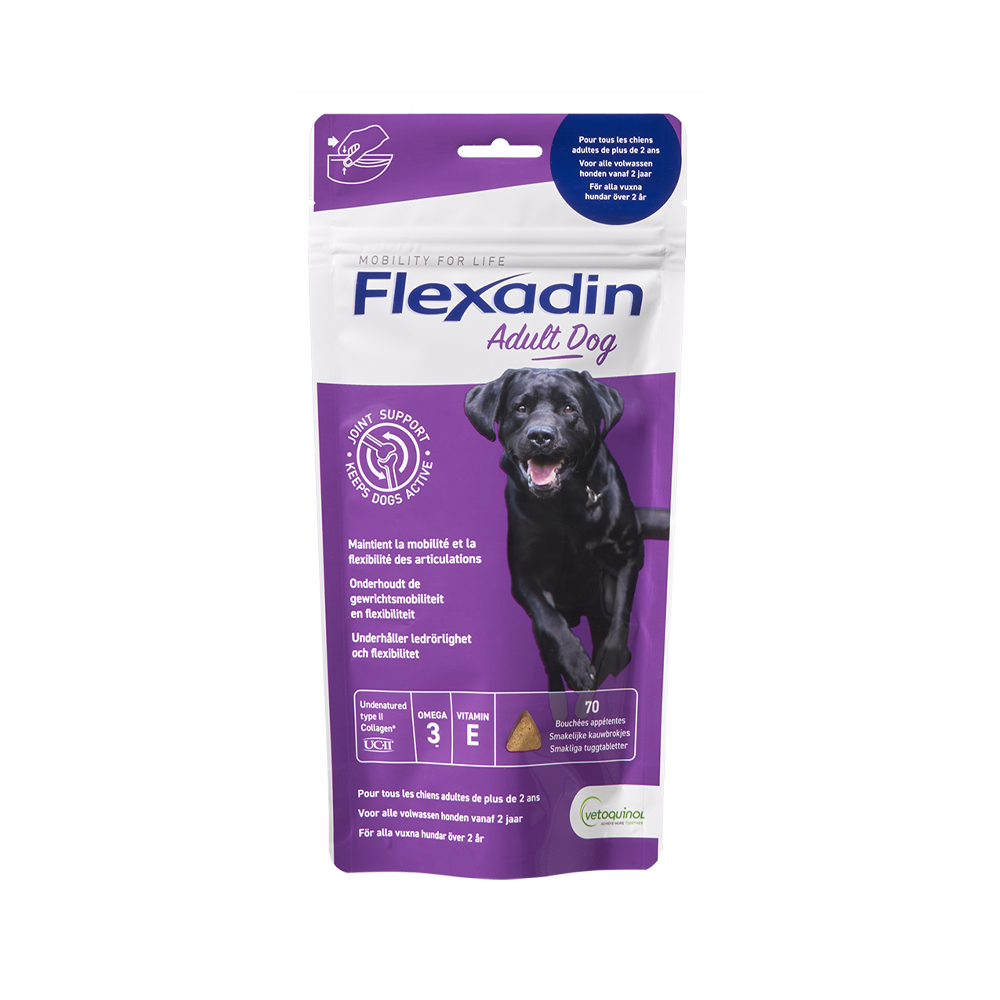 Flexadin Adult dog - 70 chewy chunks
