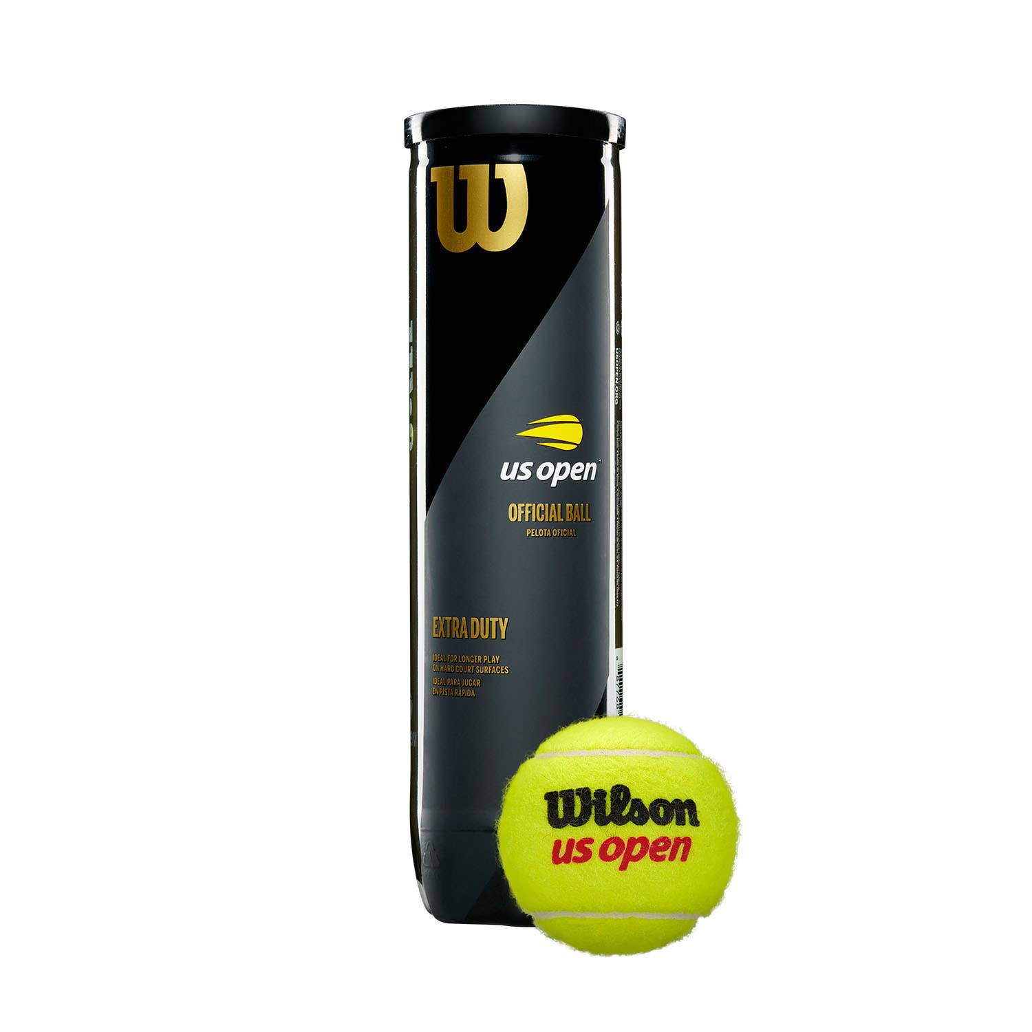 CAN OF 4 US OPEN TENNIS BALLS WRT116200