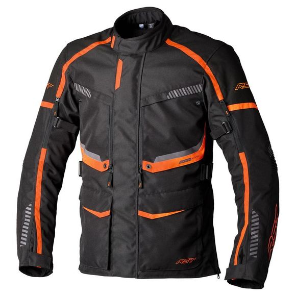 Rst Maverick Evo Motorcycle Jacket - Black / OrangeRef: Rst0211-C2018