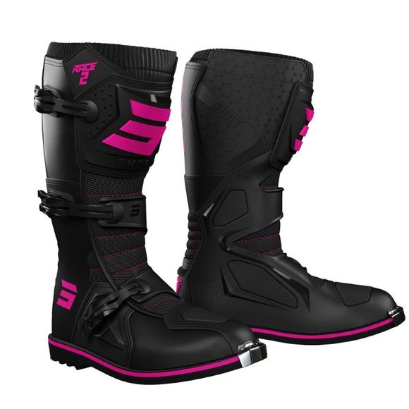 Cross Shot Race 2 Child - Black Pink - Black / RoseRef: SO2237