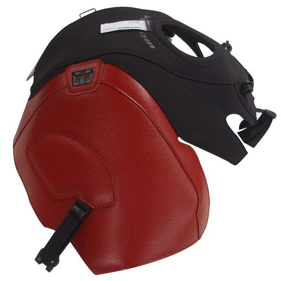 Bagster tank cover Matt Black/RedRef: 1651A