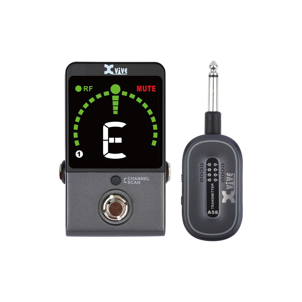 XVive P58 Digital Guitar Pedal Tuner – Thomann Ireland