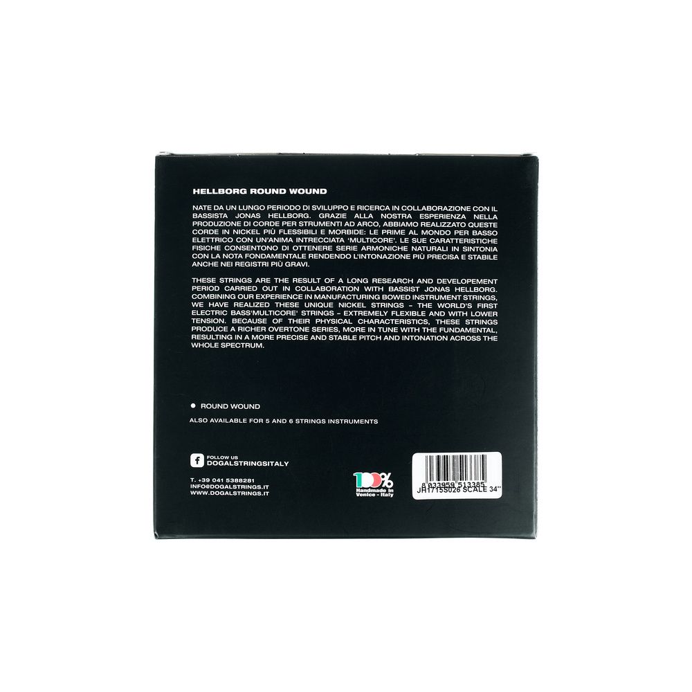 Dogal JH1715S026 Jonas Hellborg Set – Thomann Ireland