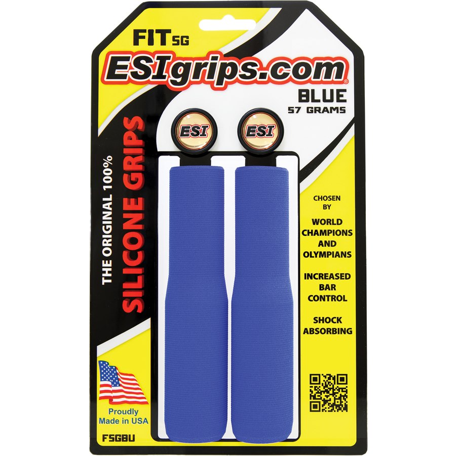 ESI Grips Fit SG Handlebar Grips - Blue