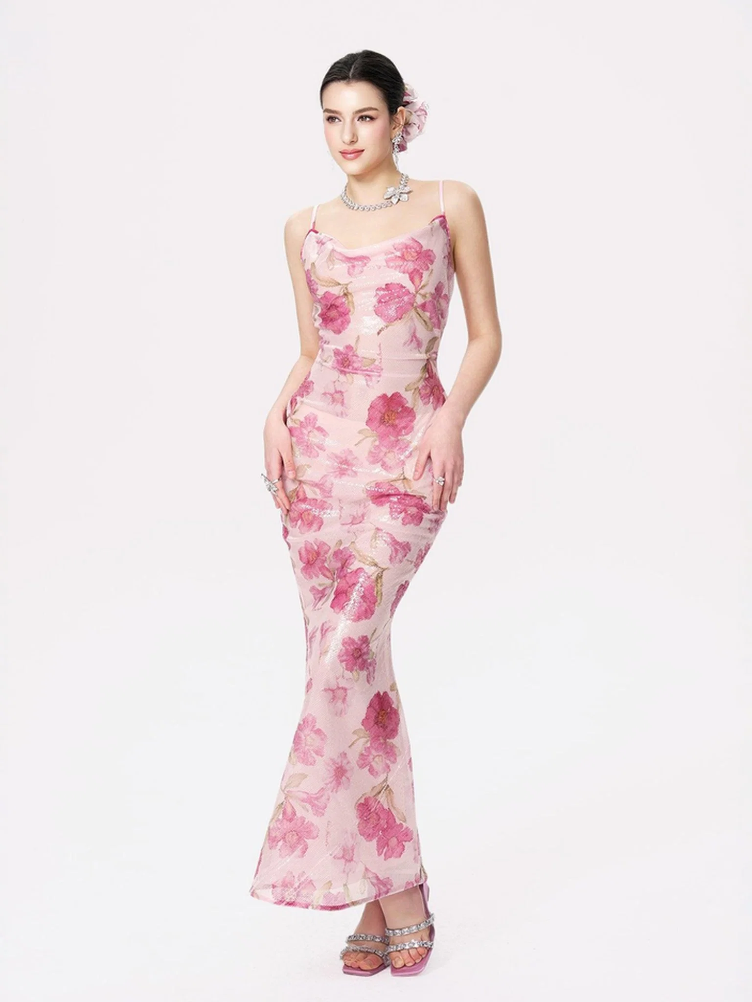 Esmeralda Dress -Pink