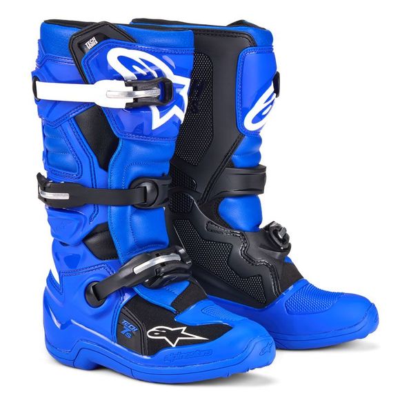 Alpinestars TECH 7S KIDS cross Boots - Blue / BlackRef: AP3544