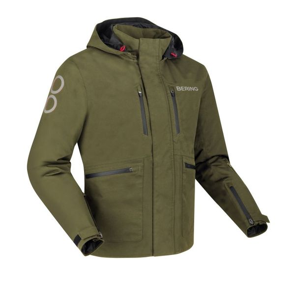 Bering Barstow Motorcycle Jacket - GreenRef: Br1640-C302