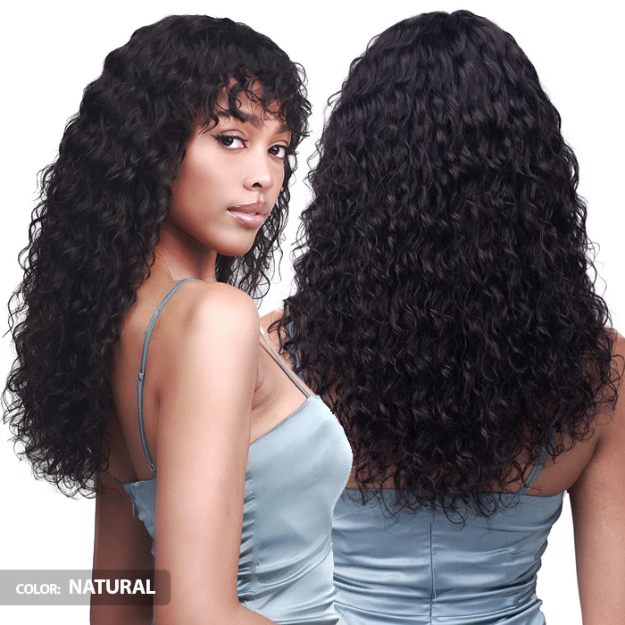 Bobbi Boss 100% Unprocessed Human Hair Full Wig - MH1396 WET & WAVY SANDRA