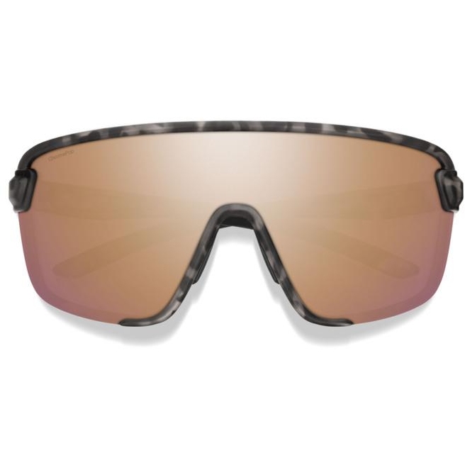 Smith Bobcat ChromaPop Glasses - Matte Salt Haze - Rose Gold Mirror | Clear