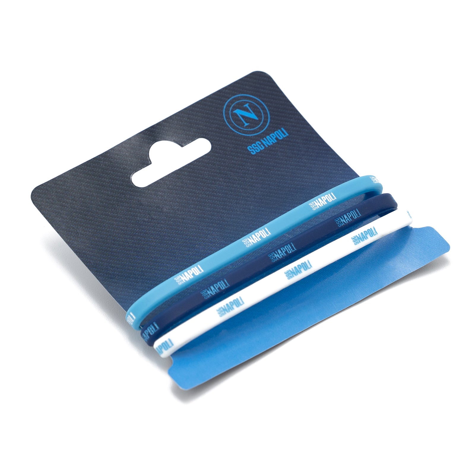 SSC Napoli Set of Three Small Silicone Bracelets