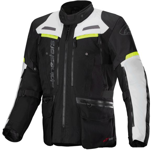 Alpinestars BOGOTA' PRO DRYSTAR Motorcycle Jacket - Gray / YellowRef: AP12820