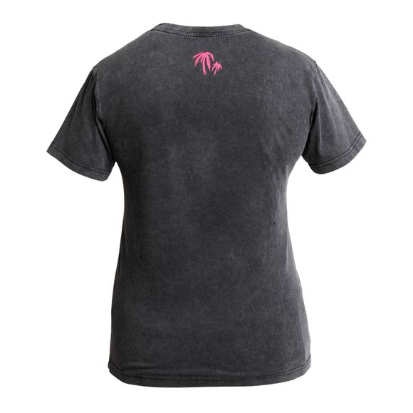 John Doe Palm - Black / Rose short sleeve t -shirtsRef: JDE0259