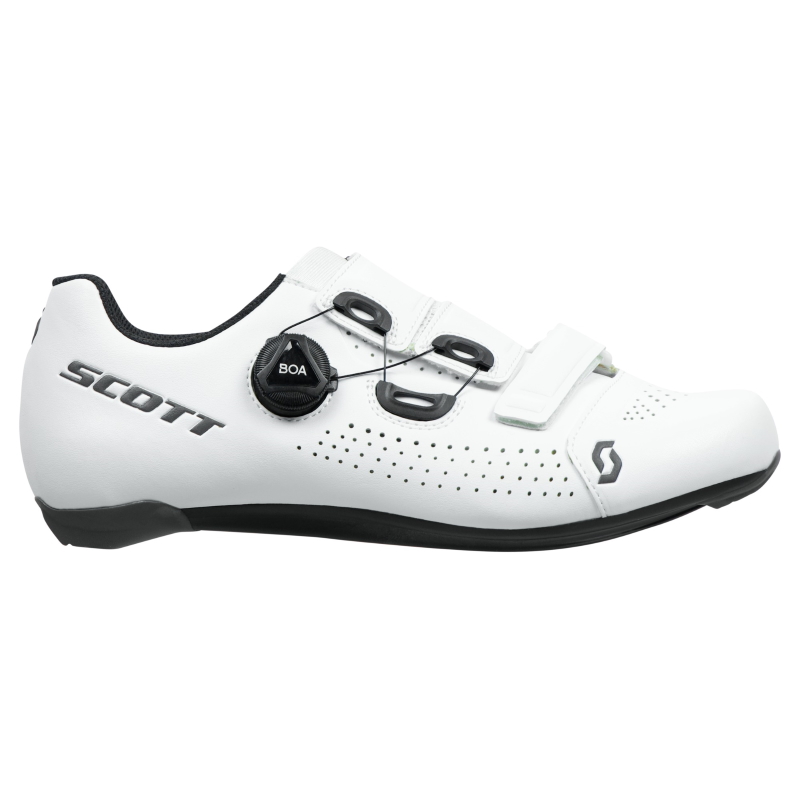 SCOTT Road Team BOA® Shoes Men - white/black - 2025