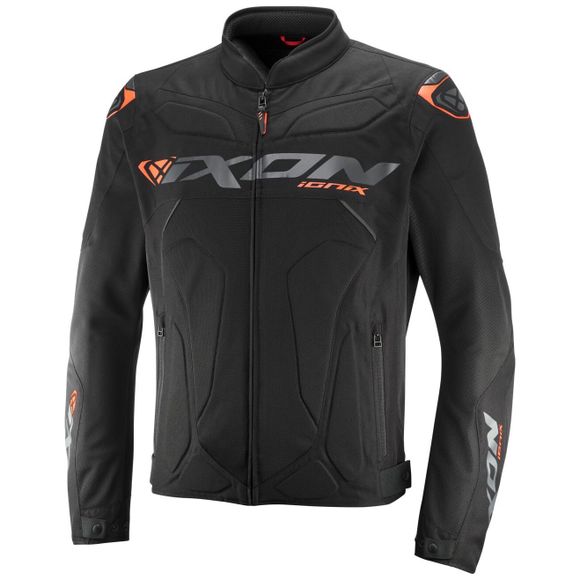 Moto Jacket Ixon Ionix - Black / OrangeRef: IX1964
