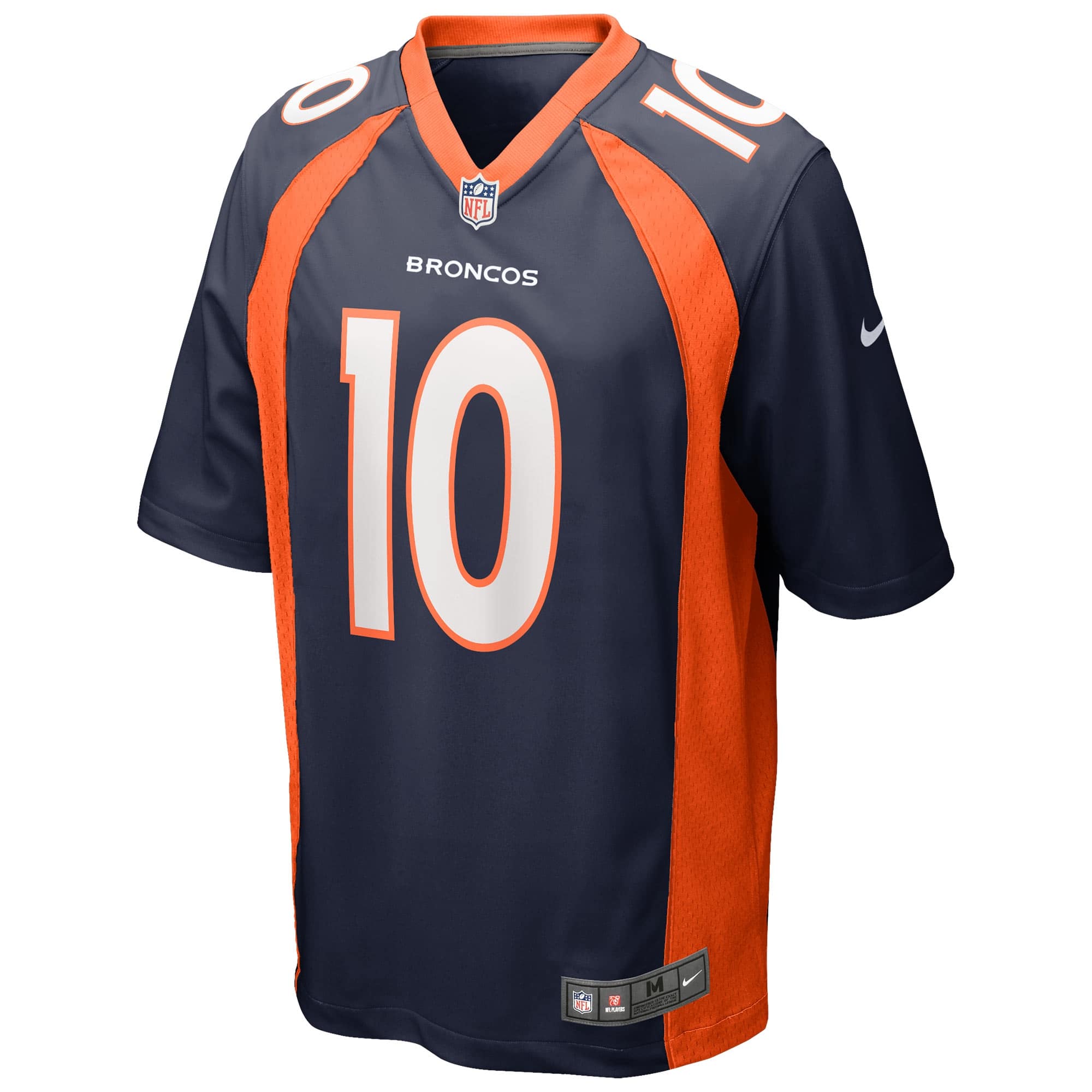 Jerry Jeudy #10 Denver Broncos Nike Game NFL Football Jersey Navy