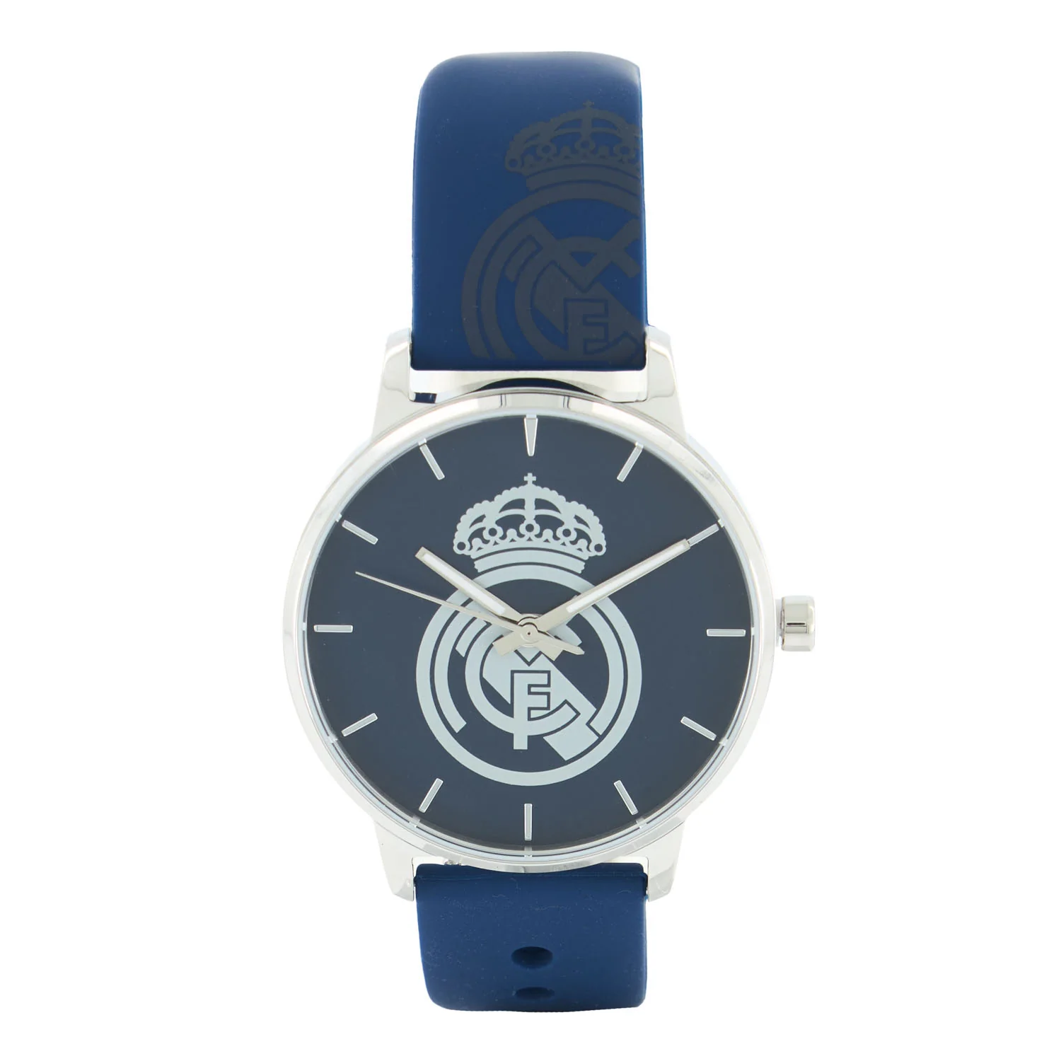 Small Analogue Watch Silicone Strap Blue