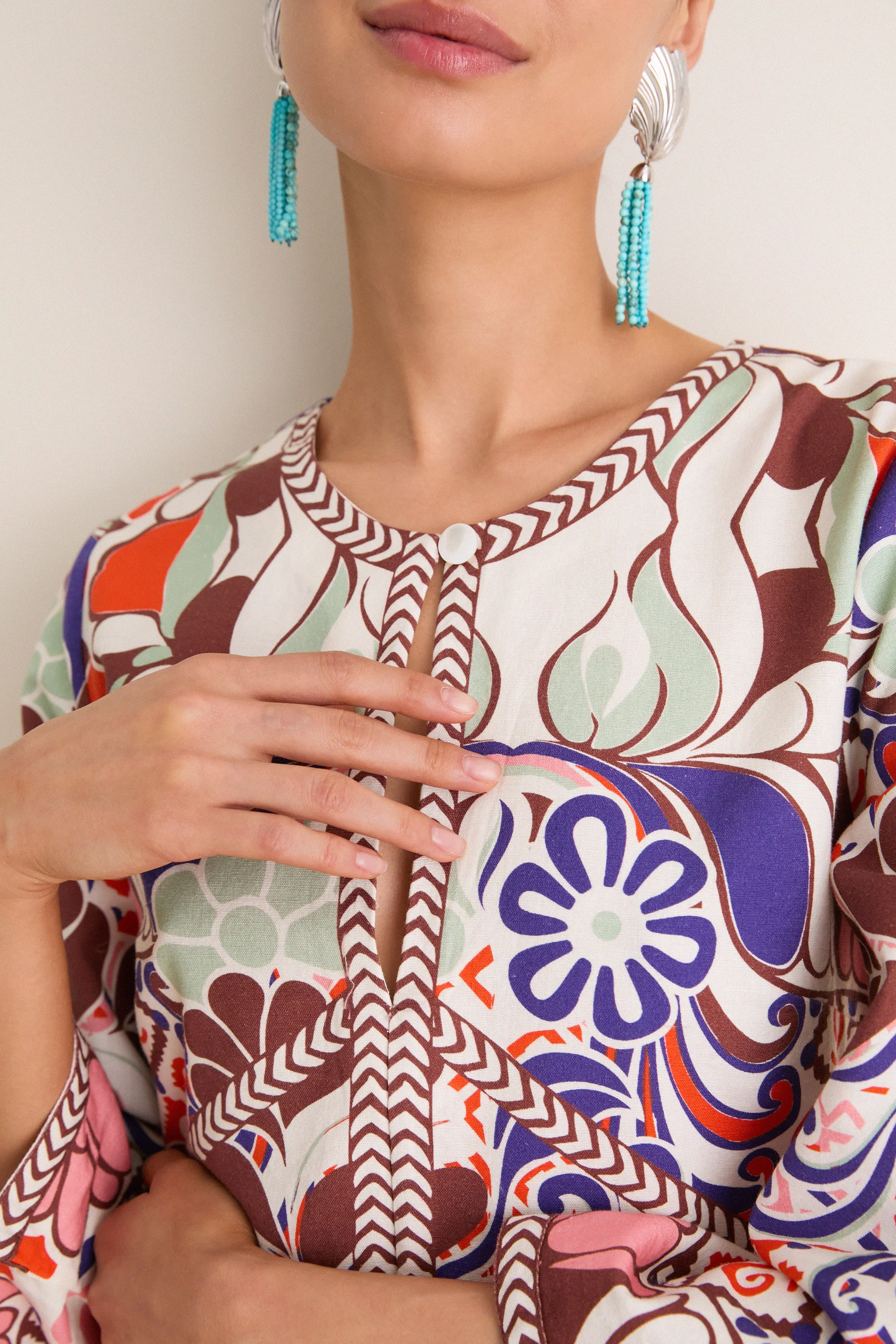 Punta Print Ummi Dress