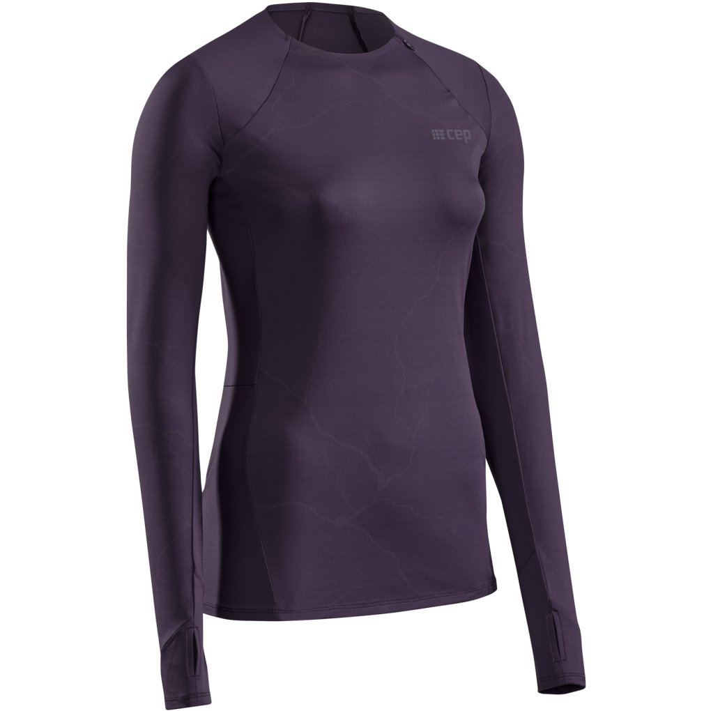 CEP Reflective Longsleeve Shirt Women - purple