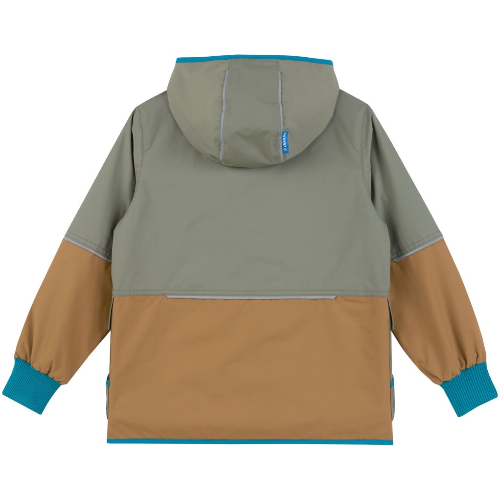 Finkid KIVA MOVE Rain Jacket Kids - vetiver/mosaic