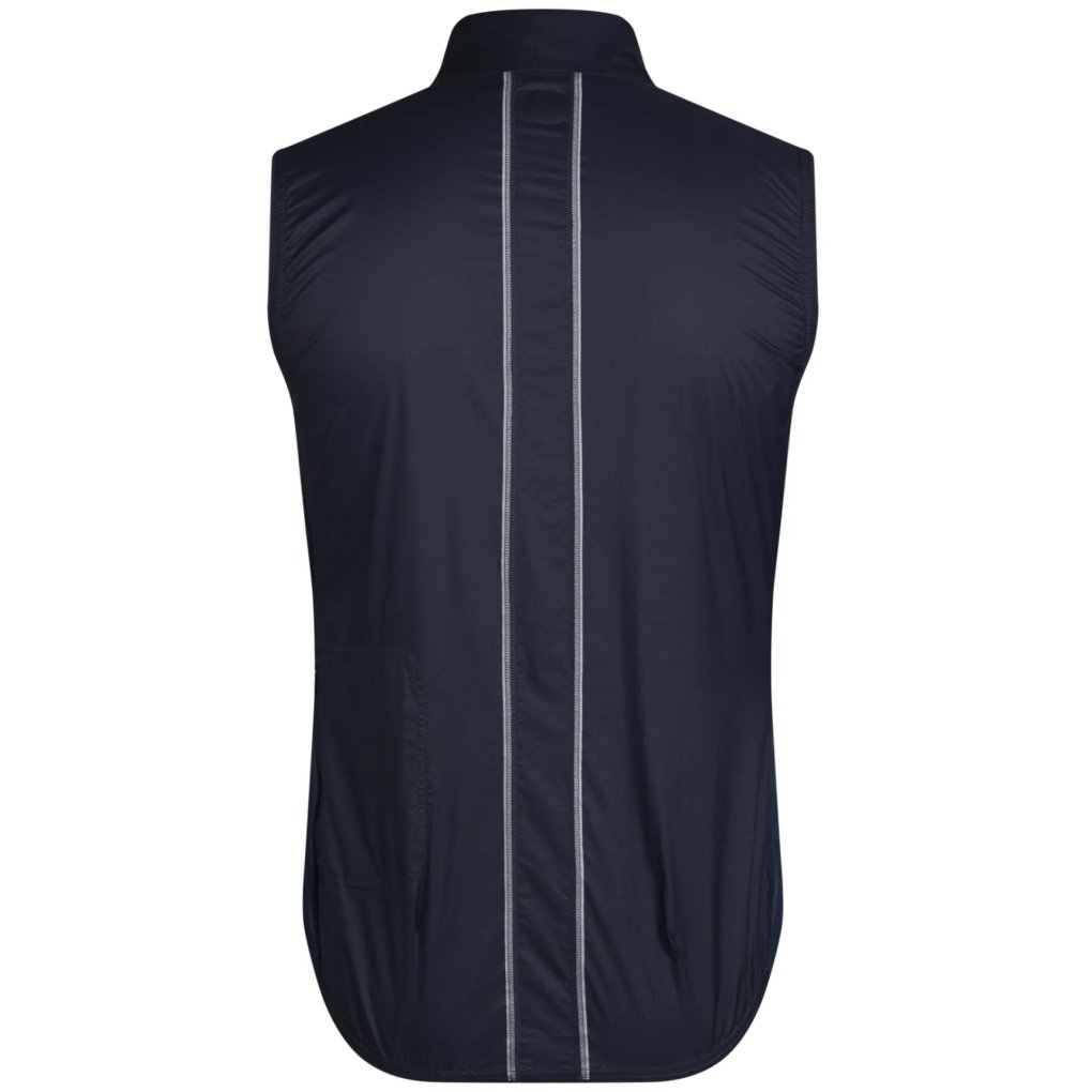 Rapha Brevet E. Vest Men - dark navy/white