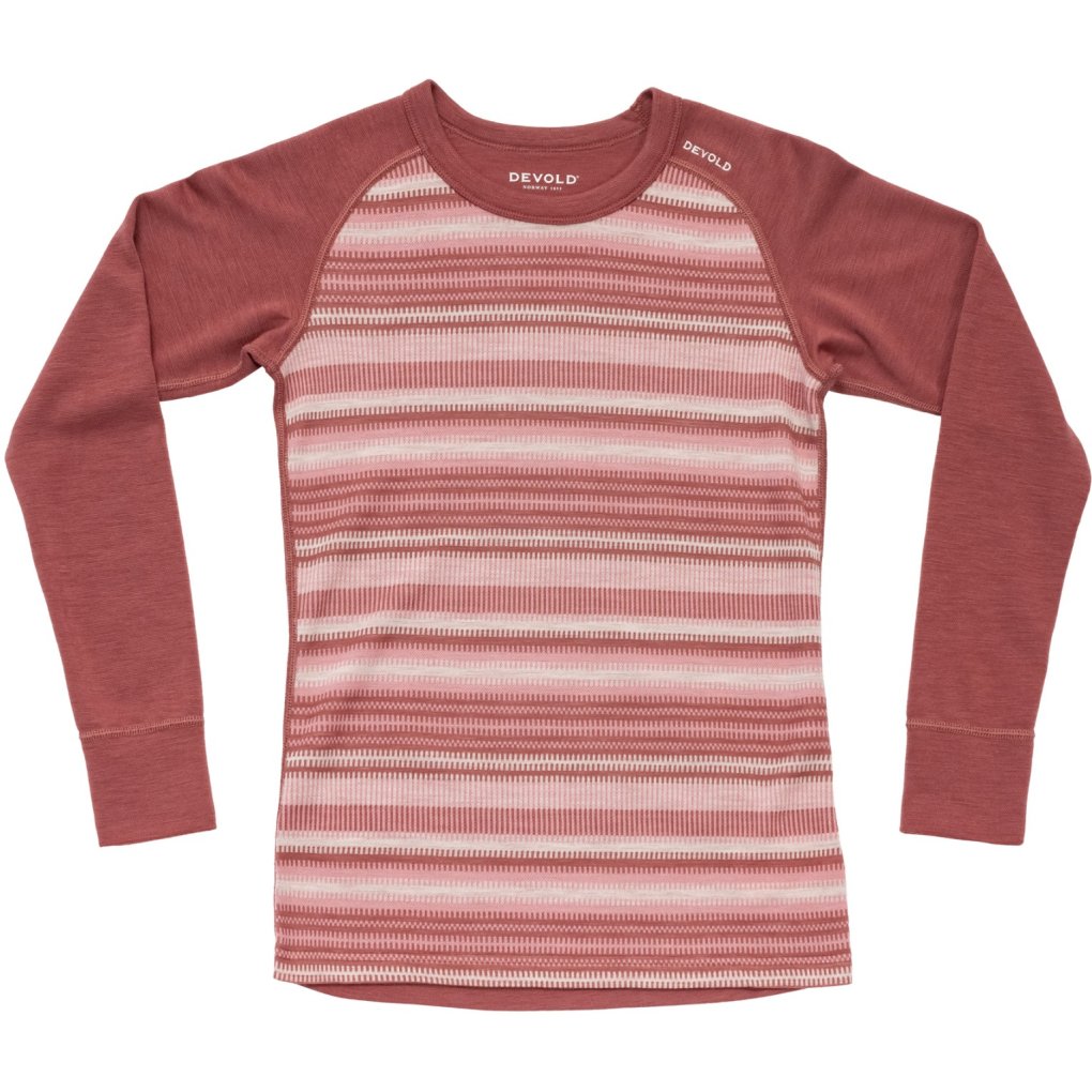 Devold Signature Merino 230 Longsleeve Shirt Women - 753A Marsala