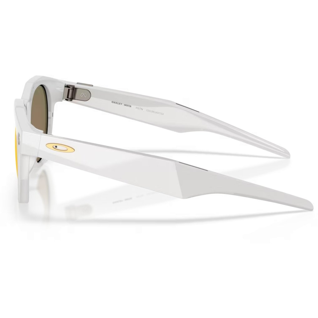 Oakley Meta HSTN Glasses - Warm Grey / Prizm Ruby - OW8002-0451