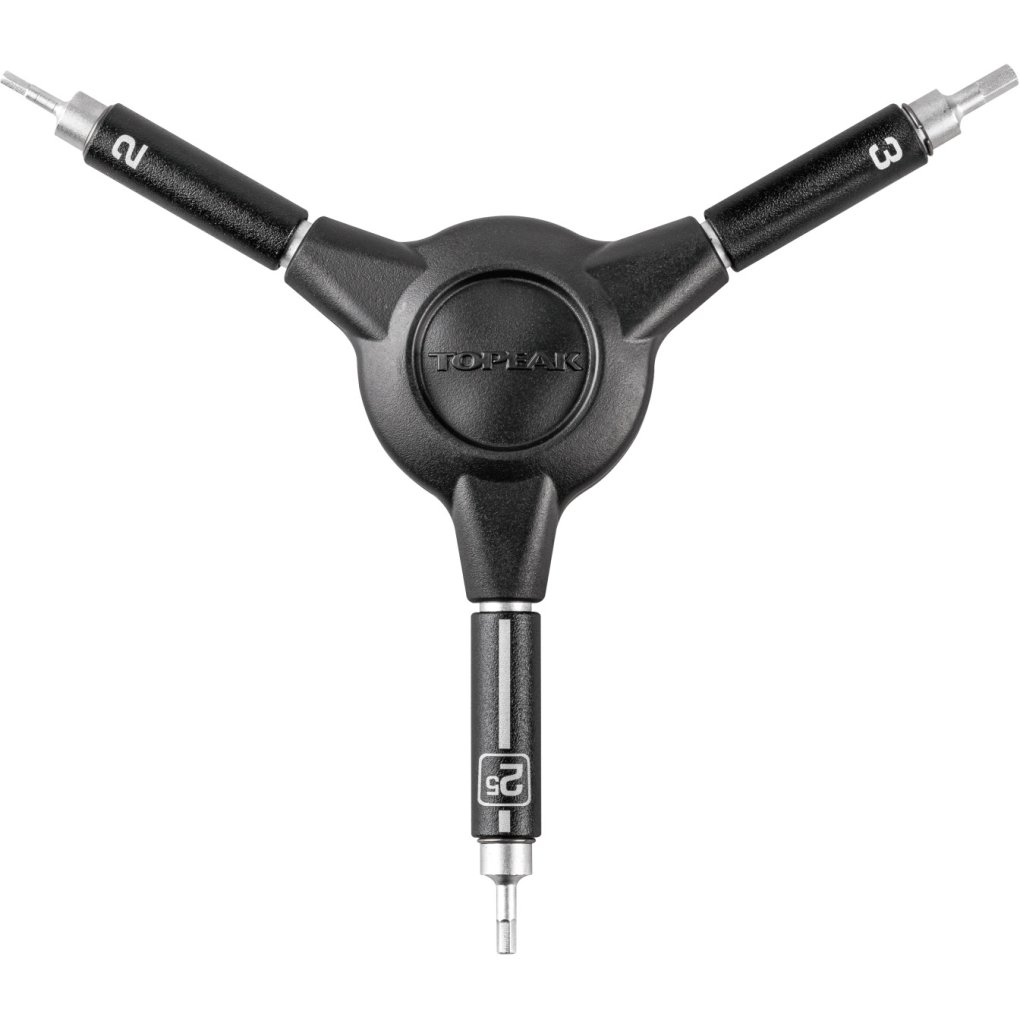 Topeak YHEX Speed Wrench 2 / 2.5 / 3 mm Allen Key Set 3 Pieces