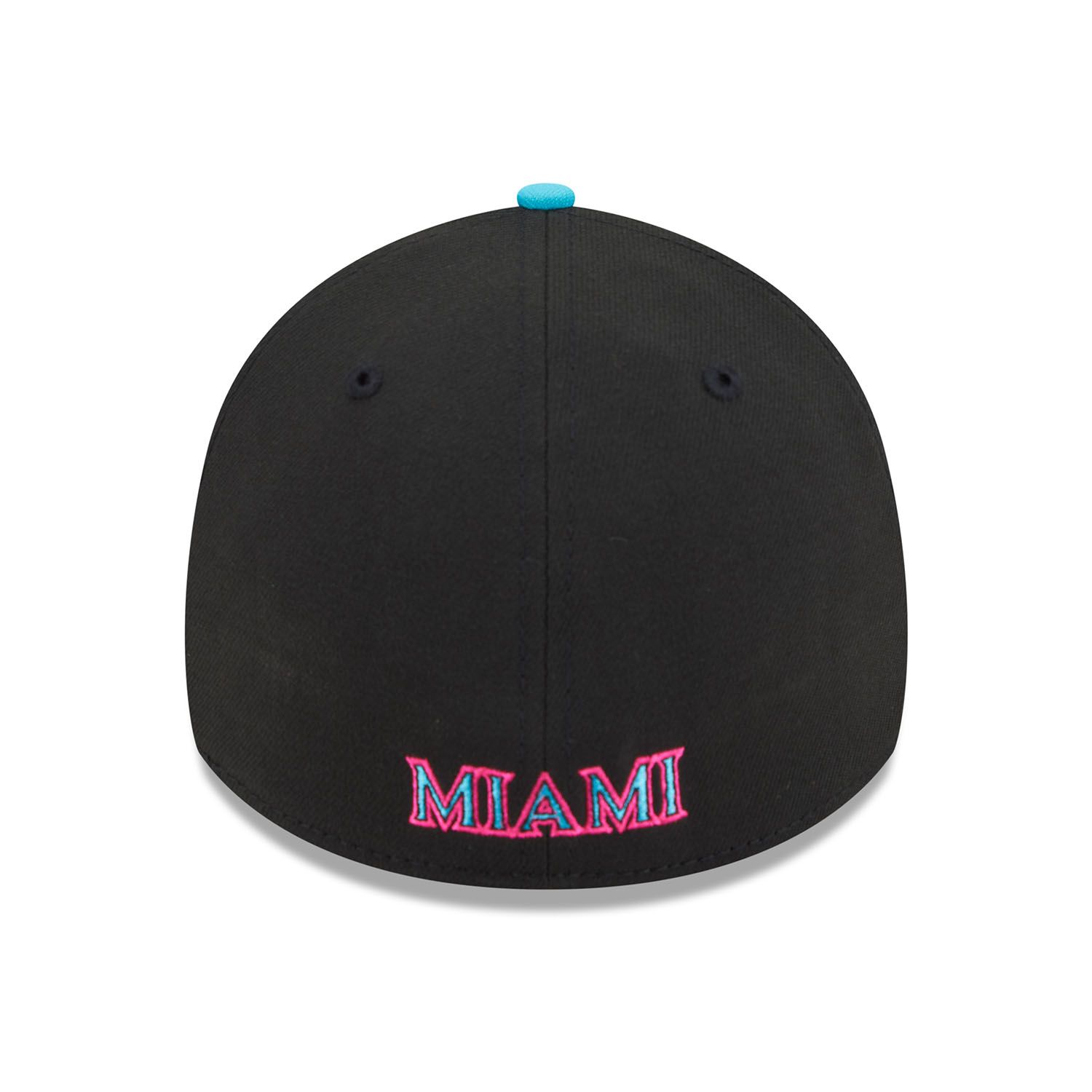 Miami Marlins MLB City Connect New Era 39THIRTY Flex Cap Black