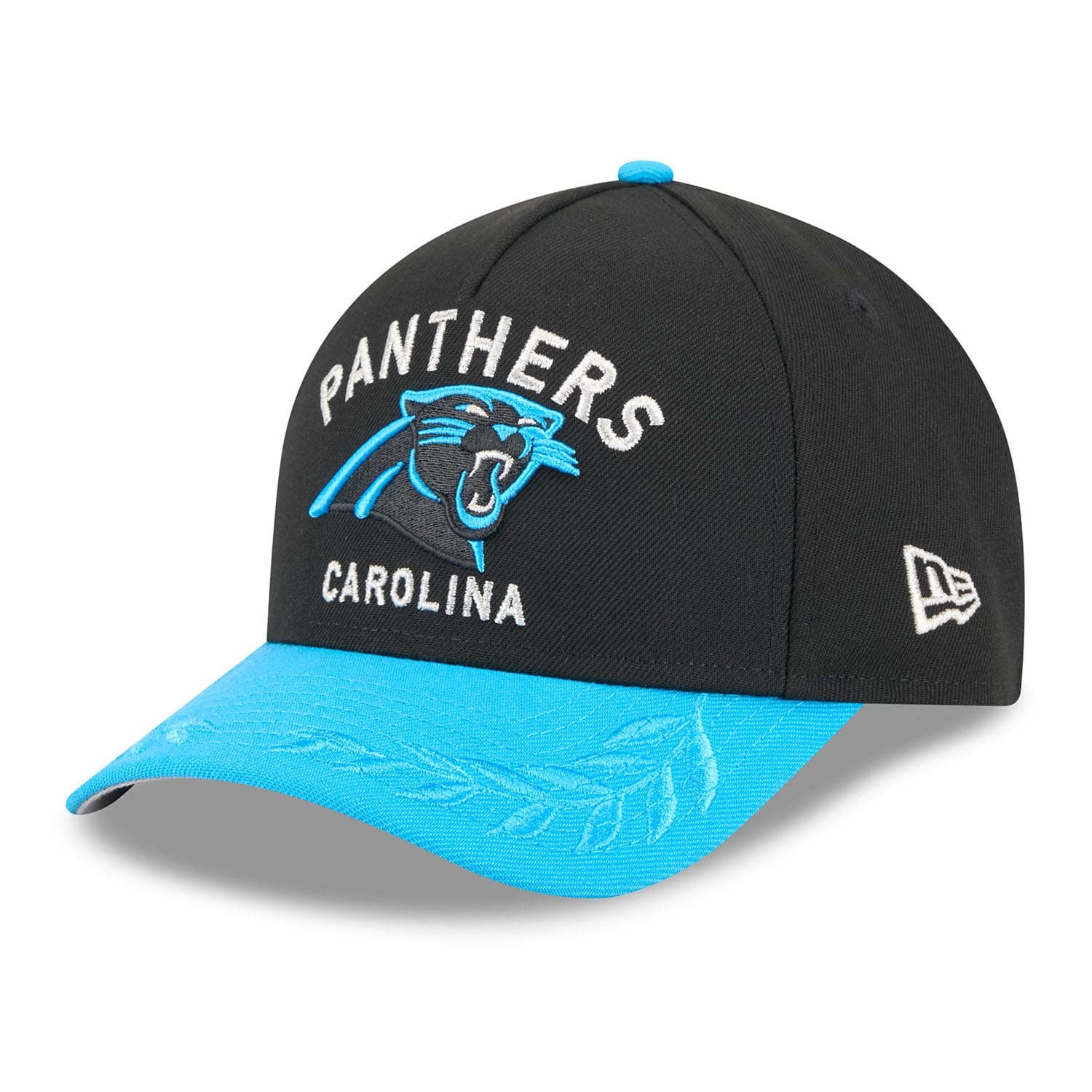 Carolina Panthers 2025 NFL Draft 9FORTY M-Crown A-Frame Snapback Cap Black