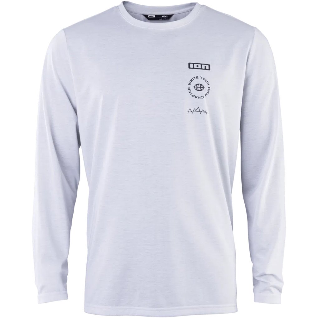 ION Bike S_Ionic DR Long Sleeve Jersey Men - Grey Dusk