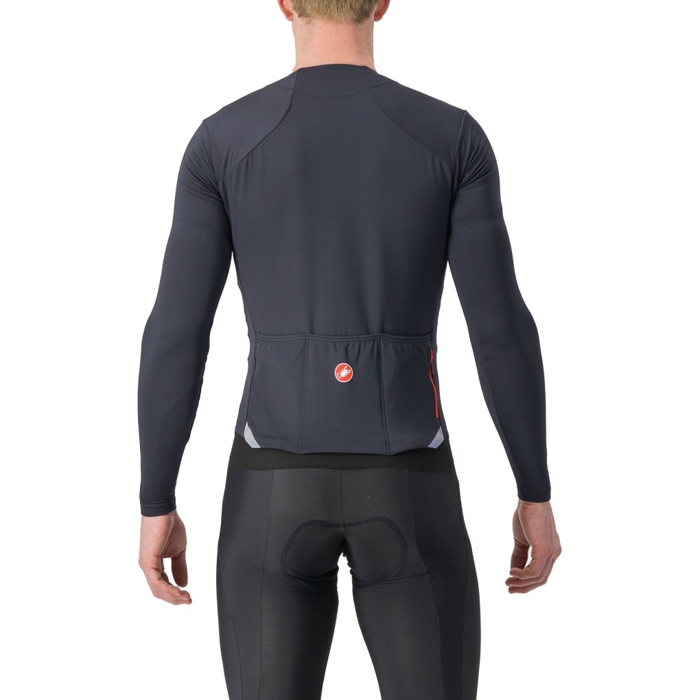 Castelli Fly LS Jersey Men - light black 085