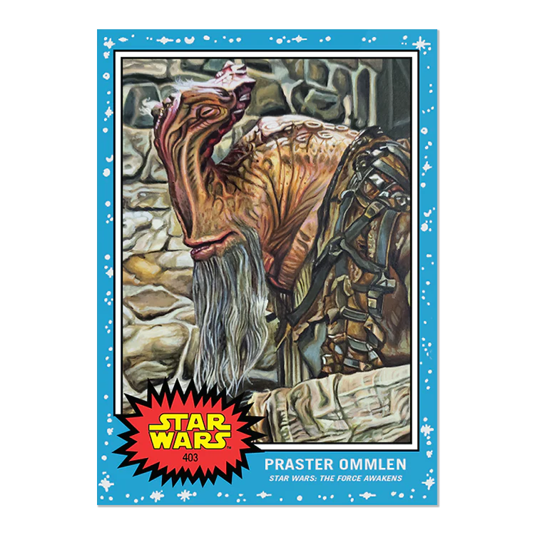 Topps UK - SW Living Set Card #403 - Praster Ommlen