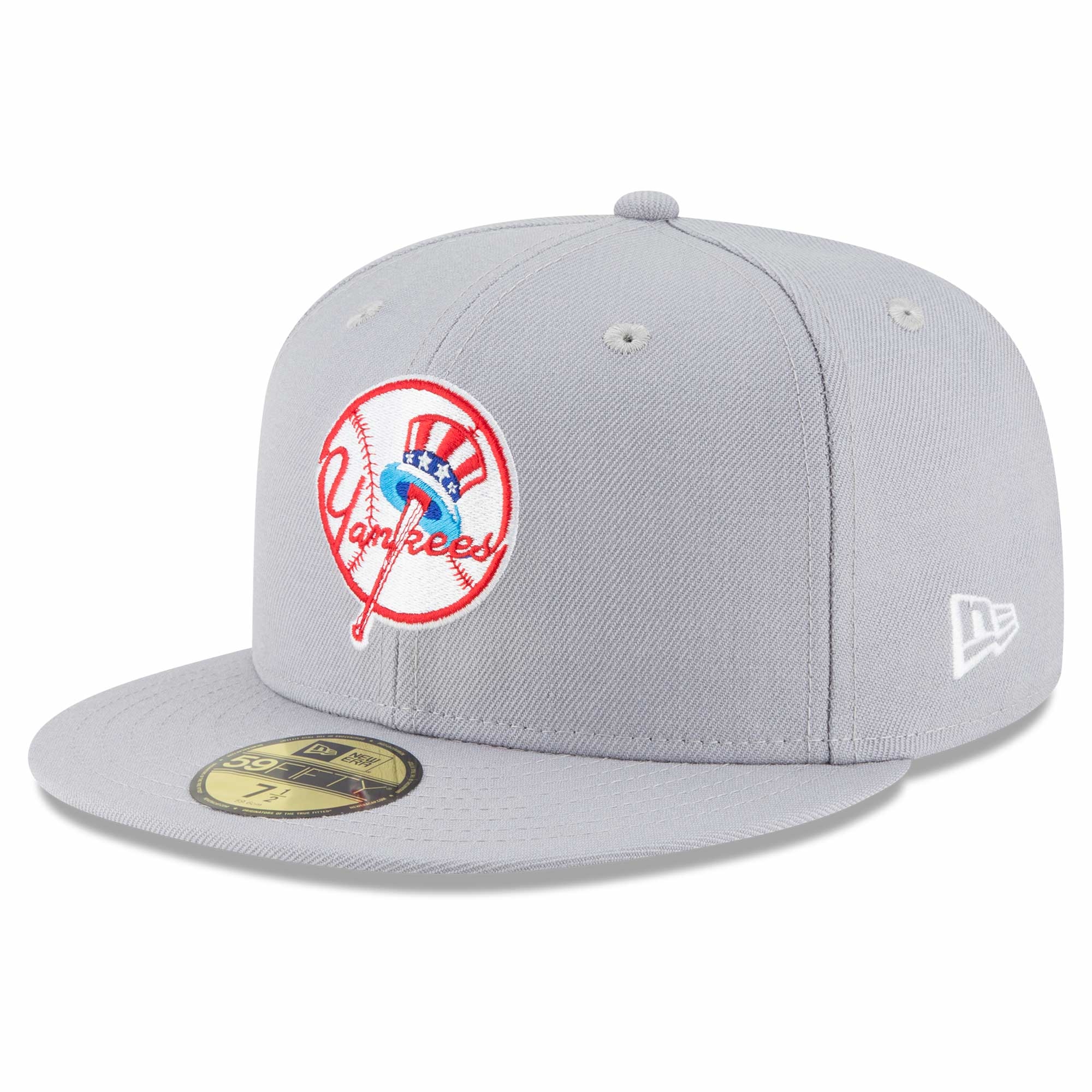 New York Yankees 1946 Cooperstown 59FIFTY Fitted MLB Cap Gray
