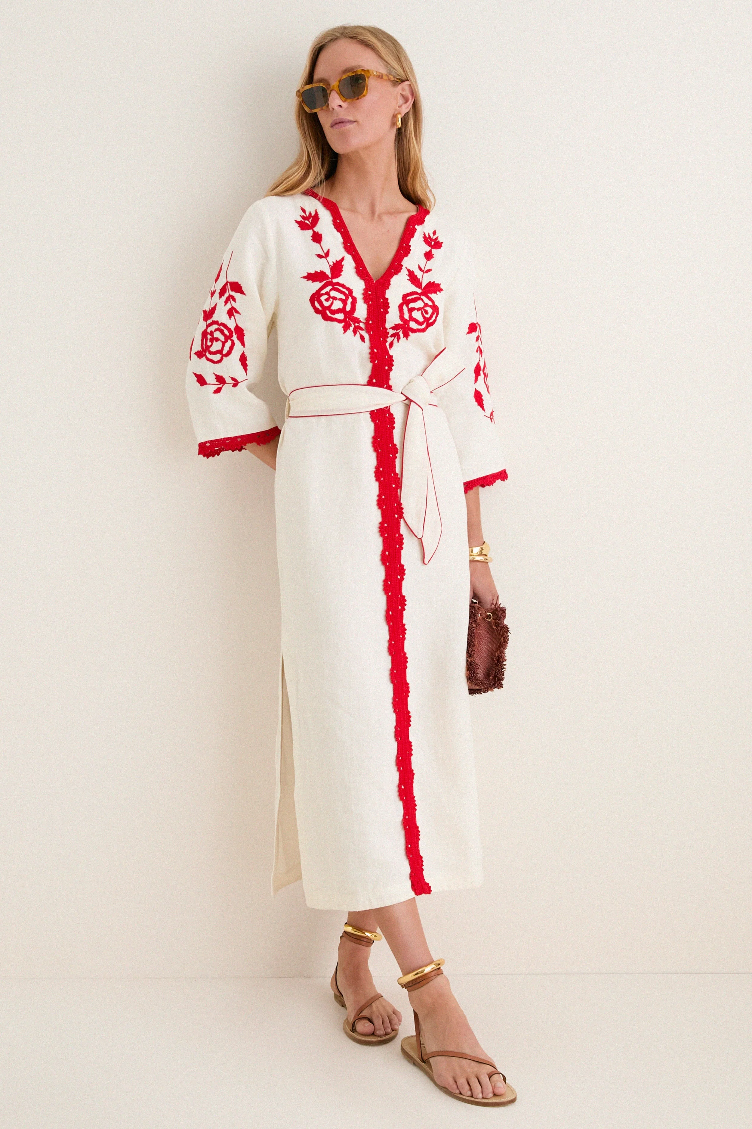 Gardenia Caliope Midi Dress