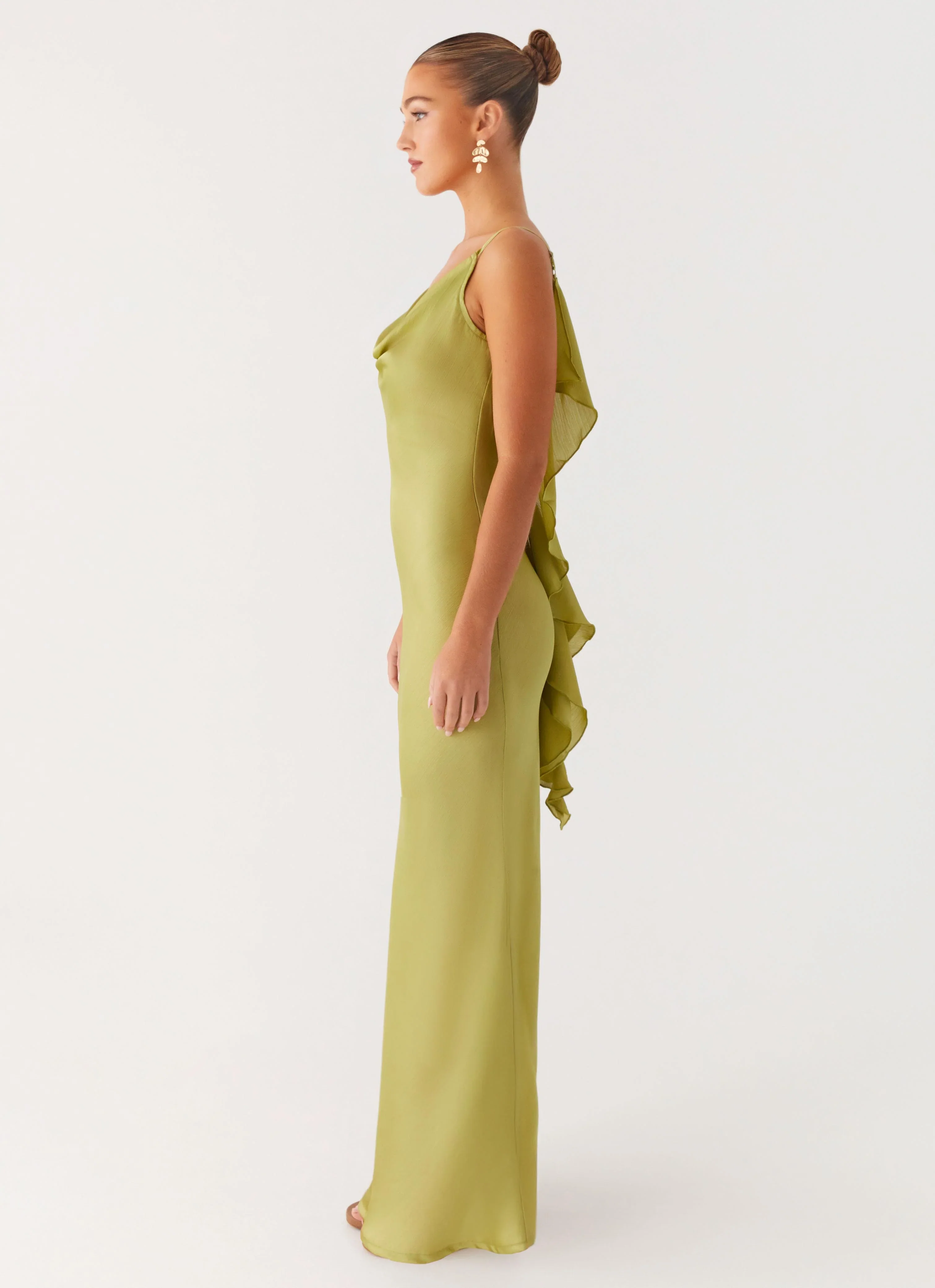 Jade Escape Maxi Dress - Lime