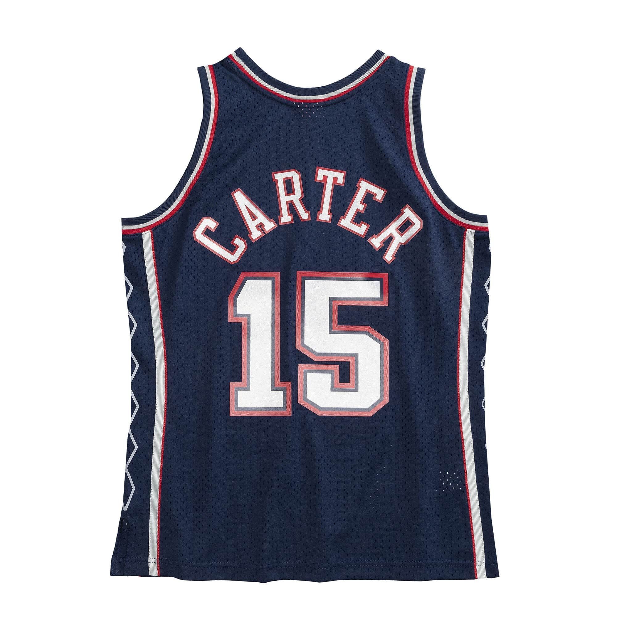 Vince Carter #15 New Jersey Nets 2006-07 Mitchell & Ness Swingman NBA Jersey Navy