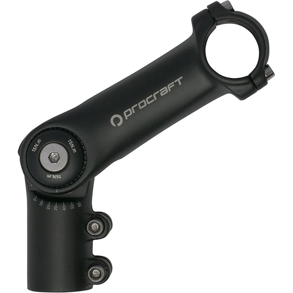 Procraft AL Adjustable Ahead 31.8 MTB Stem - matt black